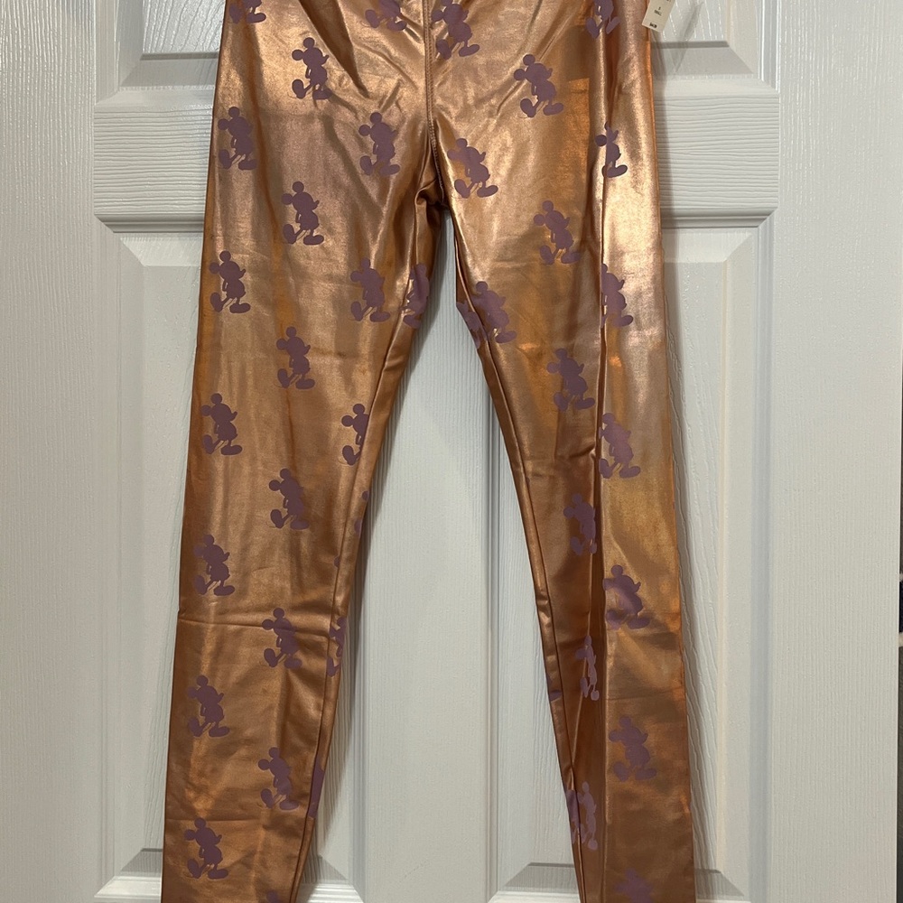 Disney Copper and Purple Leggings